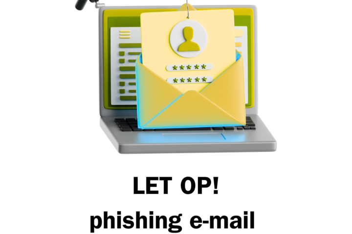 Spoedmelding Phishing e-mail!